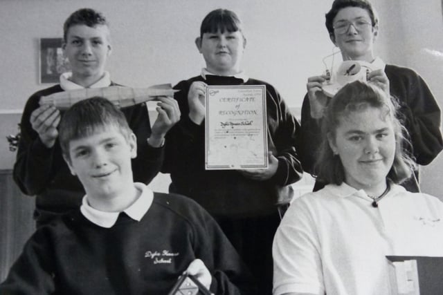 These students were in the news 26 years ago thanks to their design skills. Are you one of the Dyke House students pictured?