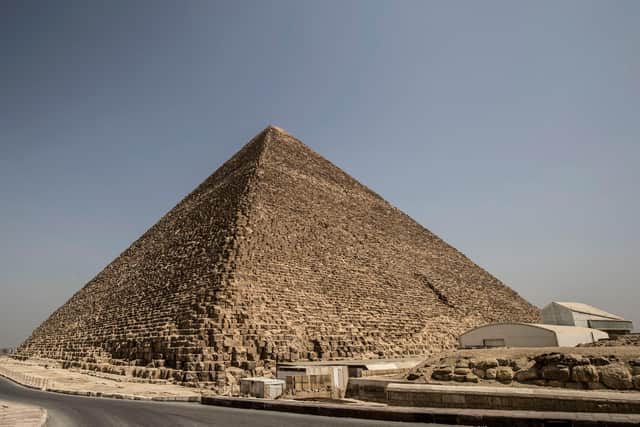 The Great Pyramid of Giza features on Google Arts & Culture. Picture: KHALED DESOUKI/AFP via Getty Images.