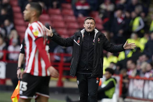 Sheffield United manager Paul Heckingbottom wants his players to become assertive once again: Andrew Yates / Sportimage