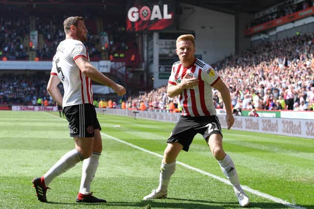 Mark Duffy became a fan favourite with Sheffield United supporters. (Photo by Ross Kinnaird/Getty Images)