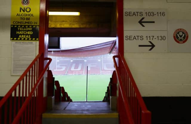 Sheffield United fans hope they will be allowed back inside Bramall Lane soon: Richard Heathcote/Getty Images