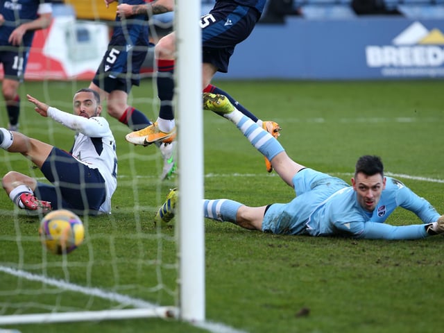 Right place and right time so often for Rangers and just has that goalscoring knack. The striker should have had another two as well as his opener - fired narrowly over shortly afterwards and was well wide with a wild swipe in the second.