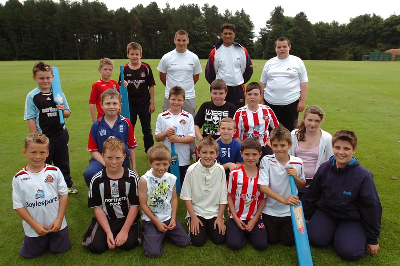 This camp was held at Peterlee Cricket Club in 2008. Is there someone you know in the photo?