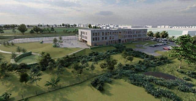 Plans for a new 900-pupil secondary school were approved in September last year, after almost a year of delays.
