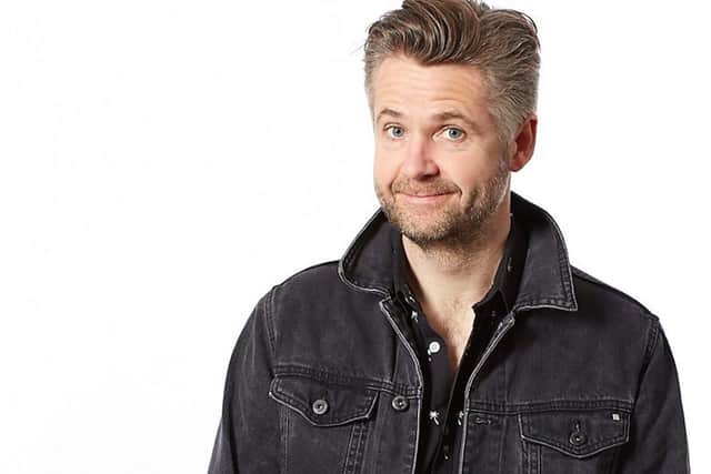 Comedy star Rob Rouse