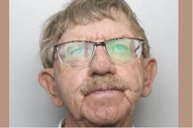Pensioner Clive Nuttall, pictured, who raped a young child may die in jail after victims finally told their stories to police. Nuttall, aged 79,  formerly of Church Lane, Catcliffe, near Sheffield, was sentenced to nine years of custody after he pleaded guilty to multiple child sex abuse charges, including the rape of a child aged under 13, with the police officer who led the investigation saying there is a chance Nuttall may spend the rest of his life in prison. Nuttall pleaded guilty to 13 sexual offences including one count of rape of a child under 13, five counts of sexual assault of a child under 13, two counts of assault by penetration of a child under 13, two counts of causing a child under 13 to engage in sexual activity, and three counts of engaging in sexual activity in the presence of a child under 13. He was sentenced at Doncaster Crown Court to nine years of custody and was made subject to a Sexual Harm Prevention Order.