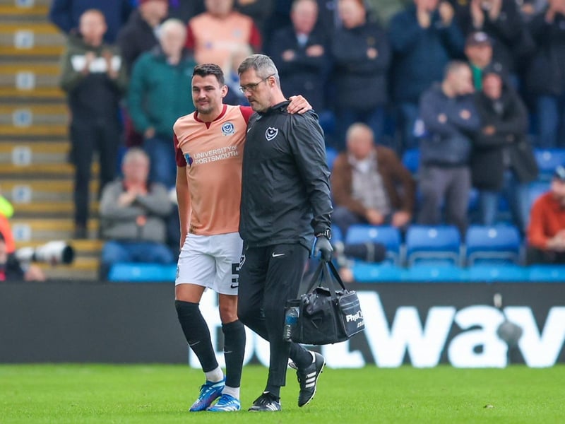 Regan Poole is out of Saturday's visit of Charlton a knee issue sustained in the FA Cup against Chesterfield last Sunday. 