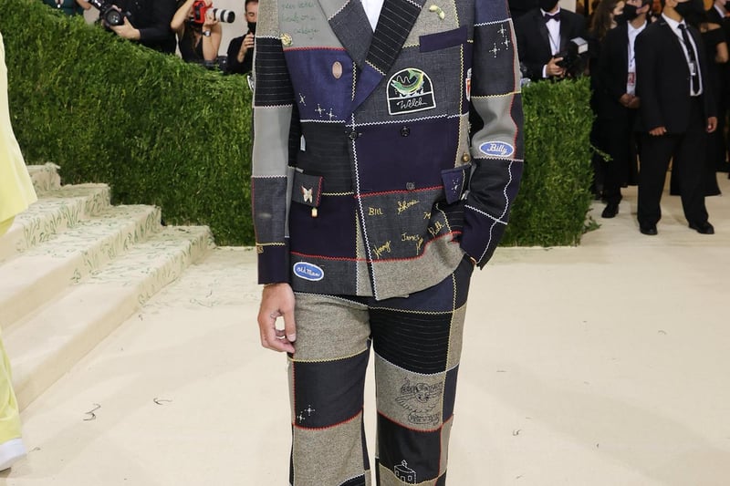 Will Welch attends The 2021 Met Gala Celebrating In America: A Lexicon Of Fashion at Metropolitan Museum of Art on September 13, 2021 in New York City. (Photo by Mike Coppola/Getty Images)