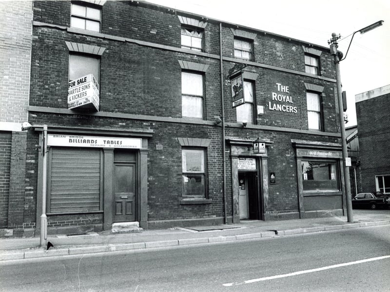 The Royal Lancers, Penistone Road, Sheffield, 1984