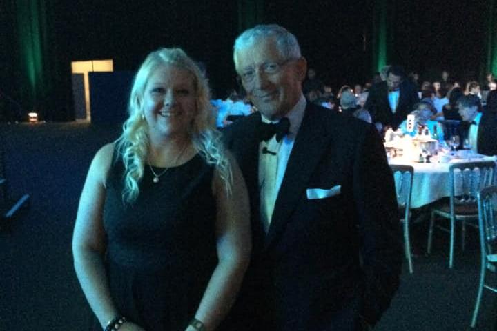 Stacey Davenport, said: "Nick Hewer from countdown/the apprentice. Lovely chap he was too."
