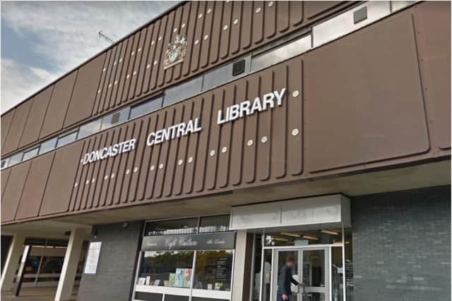 Doncaster Central Library.
