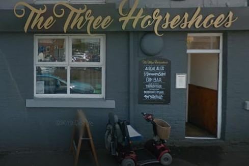 The Three Horseshoes, Market Street, Clay Cross, S45 NJE. Rating: 4.7 (based on 593 Google reviews). "Absolutely superb food! At a great price the takeaway dinners are amazing and the staff are so welcoming when you walk in."