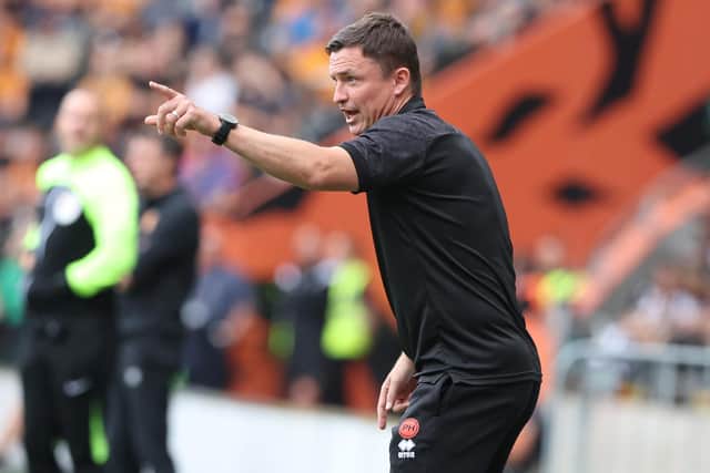 Sheffield United manager Paul Heckingbottom is pleased with his team's work off the ball as well as on it: Nigel Roddis/Getty Images
