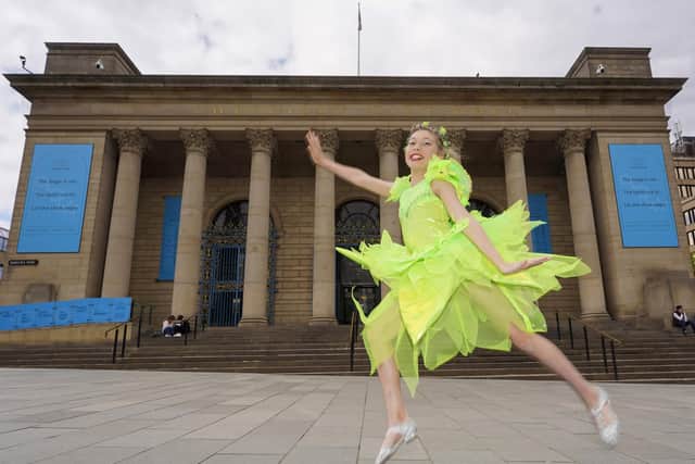 Serena Bennett plays Tinkerbell in the June Gill School of Theatre Dance School production of Peter Pan at Sheffield City Hall on July 9 and 10. Picture Scott Merrylees