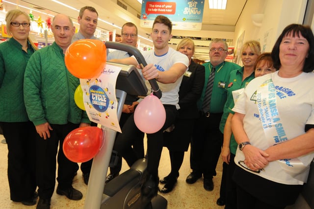 Were you in the spotlight in this photo at Seaburn Morrisons store six years ago?