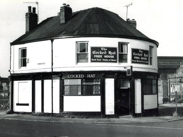 The Cocked Hat Pub at Attercliffe in 1981