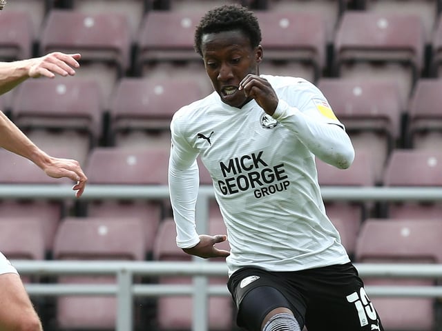 The mercurial forward has struck twice for the freescoring Posh so far.