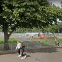 The multi use games area and tennis courts at Hillsborough Park. The campaign group Friends of Hillsborough Park have described plans to advertise the ‘disposal’ of the part of the park which includes its tennis courts and multi-use games area as ‘unbelievable timing’. Picture: Google streetview