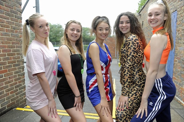 Bridgemary Carnival 2019. Dorothy Temple School of Dance Spice Girls. Picture: Ian Hargreaves 200719-2