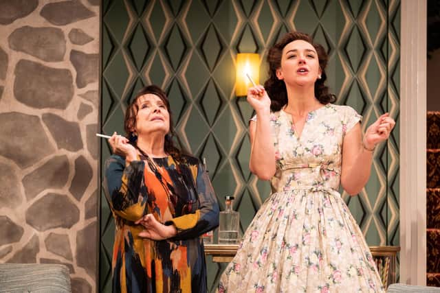 Diane Keen and Jessica Ransom in Home, I’m Darling at The Lyceum, Sheffield, until Saturday. Photo: Jack Merriman