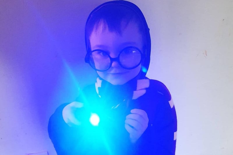 Theo is Harry Potter.