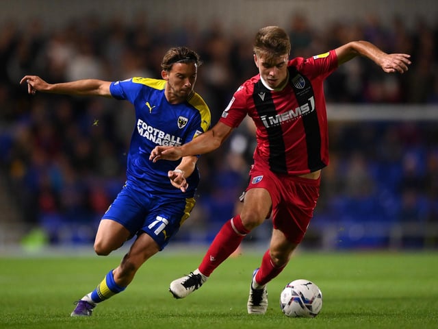 The central defender is a favourite of Danny Cowley's after reported interest in the 21-year-old during the summer. One of the Gills' academy graduates, Tucker has again shown his worth with an impressive start to the season. Clubs in the Championship and Scotland will also be keeping an eye on his situation.
Picture: Justin Setterfield/Getty Images