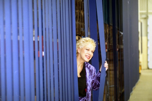 TV star Denise Welch opened the Hilary Blinds factory in January 2003.