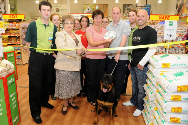 Alfred the dog was in on the picture when the new Pets at Home store opened in 2012. Are you pictured with him?