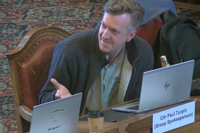 Green Party councillor Paul Turpin argued that refusing to give a special allowance to party spokespeople on Sheffield City Council committees meant they were expected to work for free in a demanding role