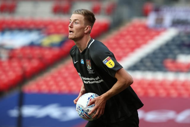 Since his move from Northampton to Blackburn in 2020, Wharton has only made 11 Championship appearances across the two seasons that followed. The defender played the entirety of his former employers play-off final victory over Exeter in June 2020. (Photo by Pete Norton/Getty Images)