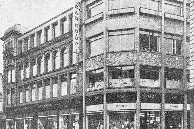 The stunning new look for the Co-op after its refit in 1960.