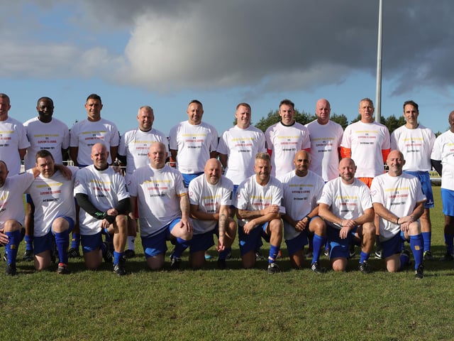 Mansfield Town legends line up for the lens