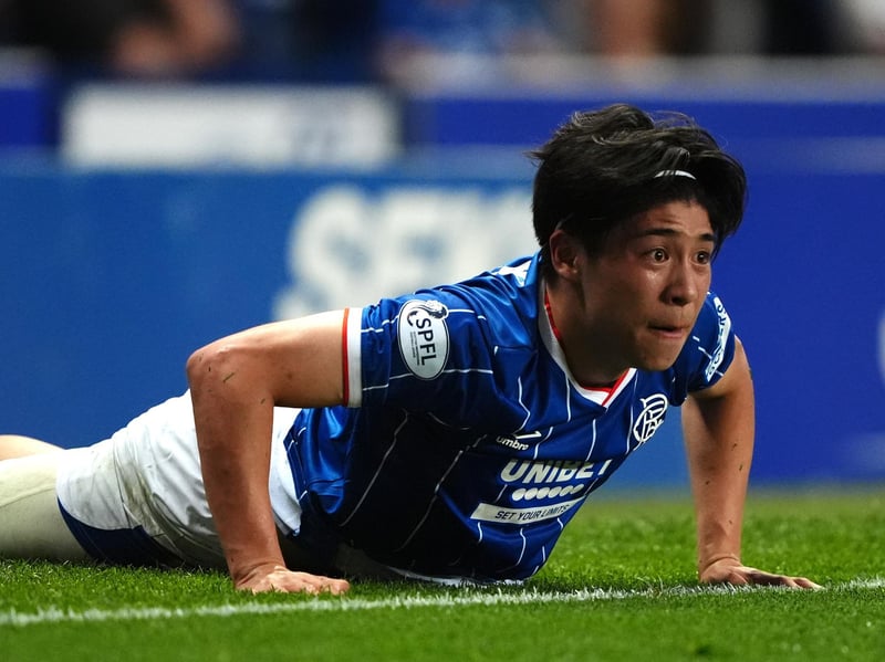 The Japanese winger will be sidelined for two to three months after undergoing surgery on a groin injury.