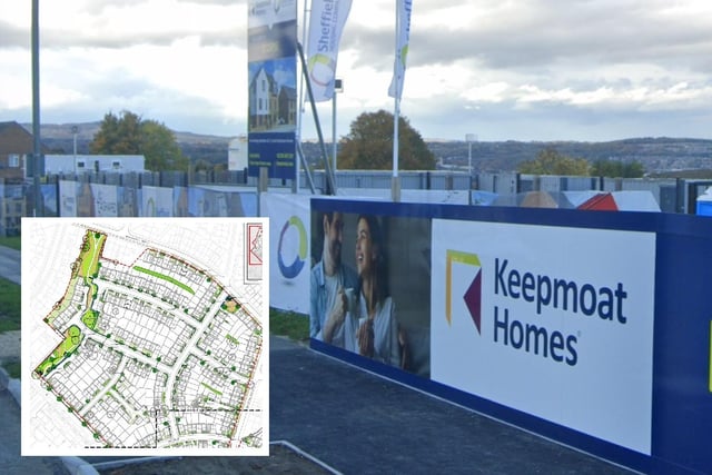 The Keepmoat Houses development by Sheffield Housing Company on Motehall Road is underway to build 210 houses across 6.1 hectares following being rubberstamped in September 2020.