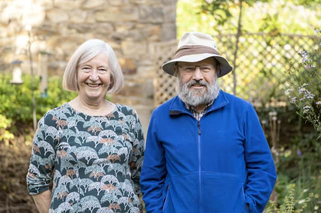 The Nether Edge 'I Spy Trail' co-creators John Scholey and Maggie Little.Picture Scott Merrylees
