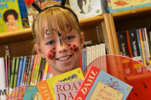 Emily McIntosh has plenty of choices of Roald Dahl books to choose from in 2016.