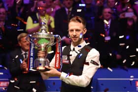 Judd Trump won last year's 'real' World Championship. Photo by Nathan Stirk/Getty Images