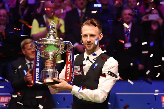 Judd Trump won last year's 'real' World Championship. Photo by Nathan Stirk/Getty Images