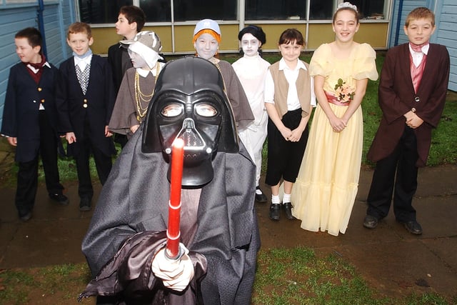 A new-look Nativity was performed at Howletch Primary School in 2005. Do you remember it?