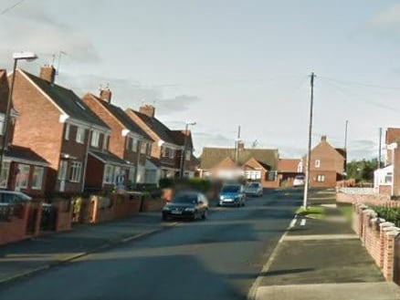 Ten incidents, including five criminal damage and arsons (classed together) and three violence and sexual offences (classed together), are reported to have taken place "on or near" this location.