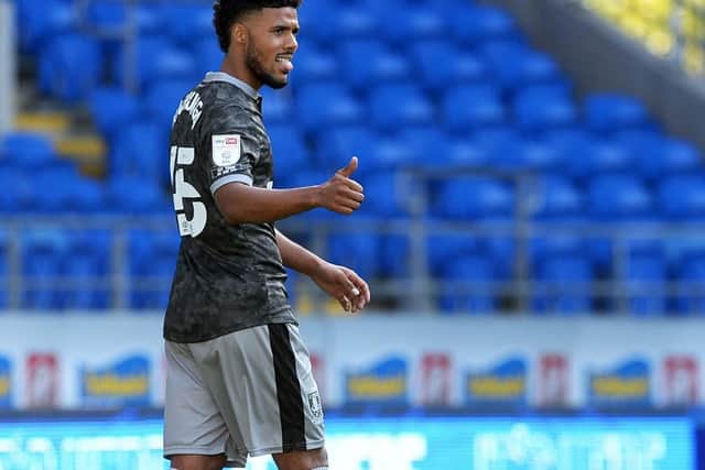 Sheffield Wednesday's summer signing Elias Kachunga makes his first start for the club in the Carabao Cup second round tie at Rochdale tonight. Photo: Steve Ellis.
