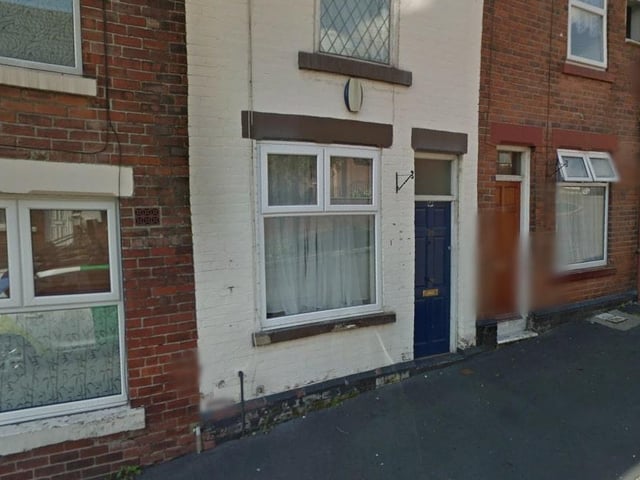 This two-bedroom terraced house on Wade Street, Page Hall, sold for £39,000 in March.