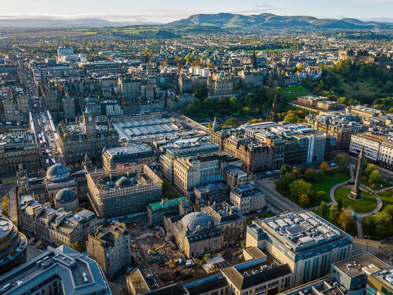 Edinburgh is projected to see a 9.6 per cent increase. There are projected to be more deaths than births in most council areas, with the exceptions of City of Edinburgh and Midlothian.