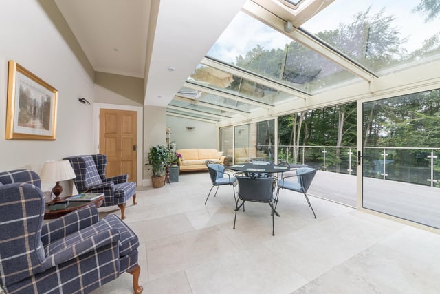 This spacious orangery is just one of the highlights of Moody Cottage.