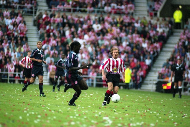 Sunderland take on Ajax at the Stadium of Light.
