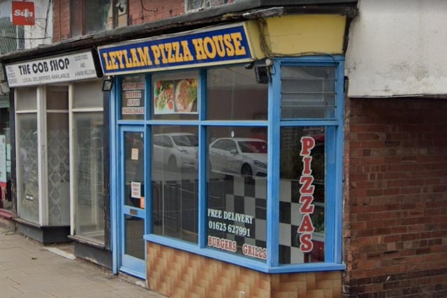 Leylam Pizza House was given a score of one, meaning ‘major improvement necessary’, after being inspected on September 14.