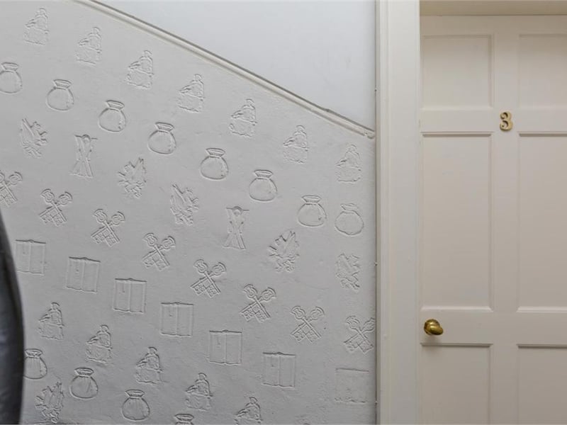 Door to apartment.