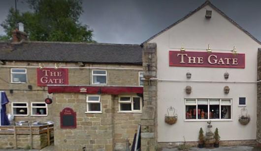The Gate Inn,  The Knoll, Tansley, Matlock, DE4 5FN. Rating: 4.5 out of 5 (843 Google reviews). "Fantastic pub, great atmosphere, very friendly and helpful staff serving delicious food and cracking ale."