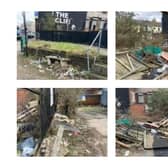 Fly tipping in Attercliffe. Pictures by David Slater.