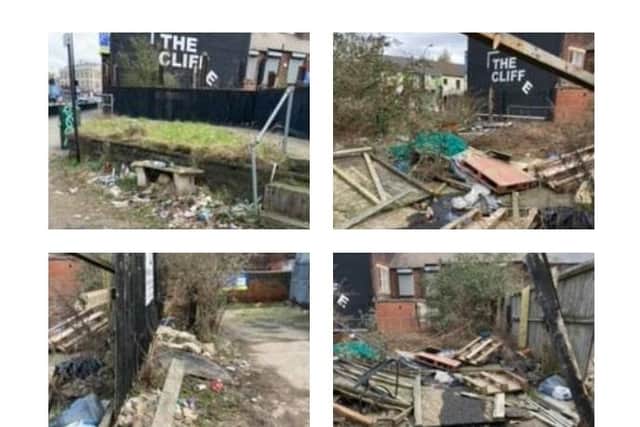 Fly tipping in Attercliffe. Pictures by David Slater.